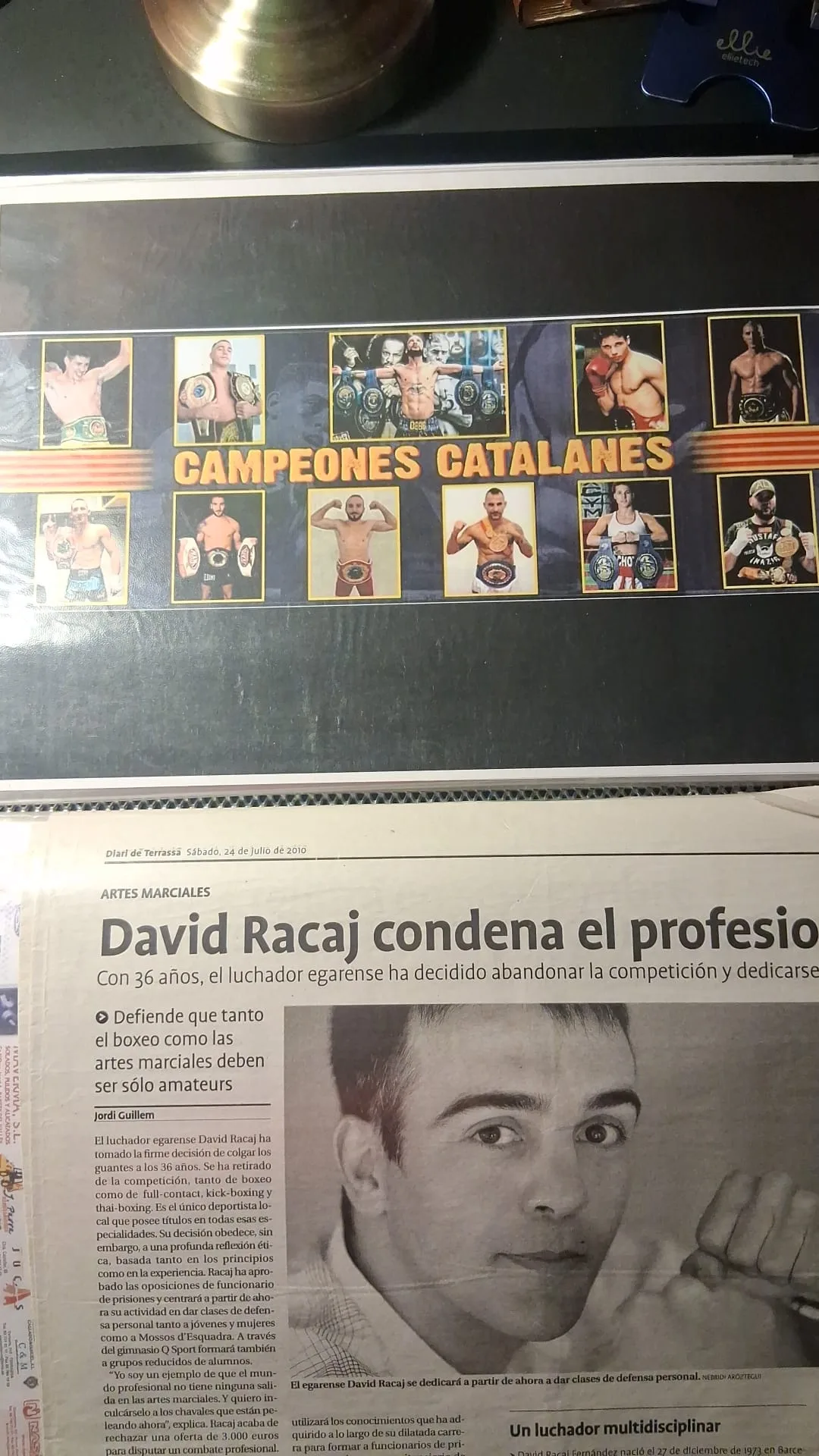 Campeones artes marciales